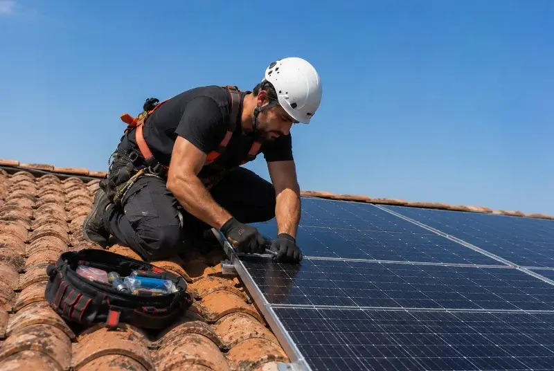 Maintenance et monitoring de panneaux solaires à Lagarde-Paréol