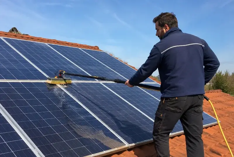 Nettoyage et entretien de panneaux solaires à Lagarde-Paréol